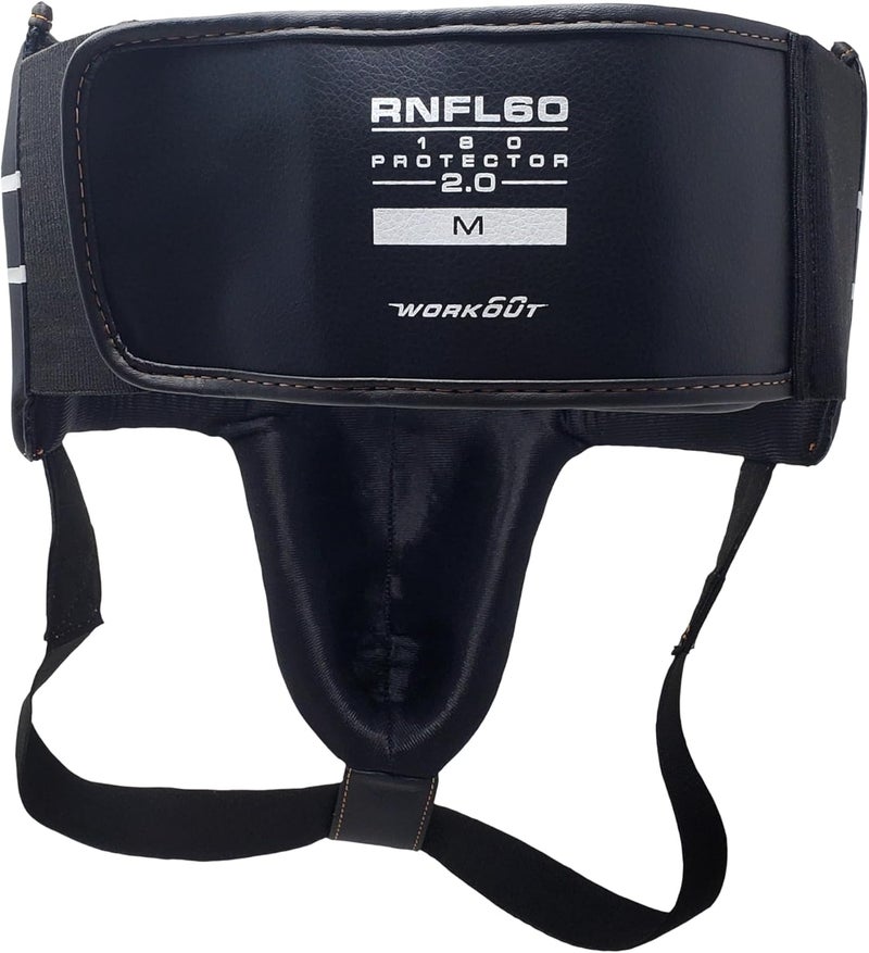 RIVAL Boxing RNFL60 2.0 Workout 180 No-Foul Groin Protector - Soft Inner Lining, Hook and Loop Strap, and 180 Degrees of Padding - Image 3